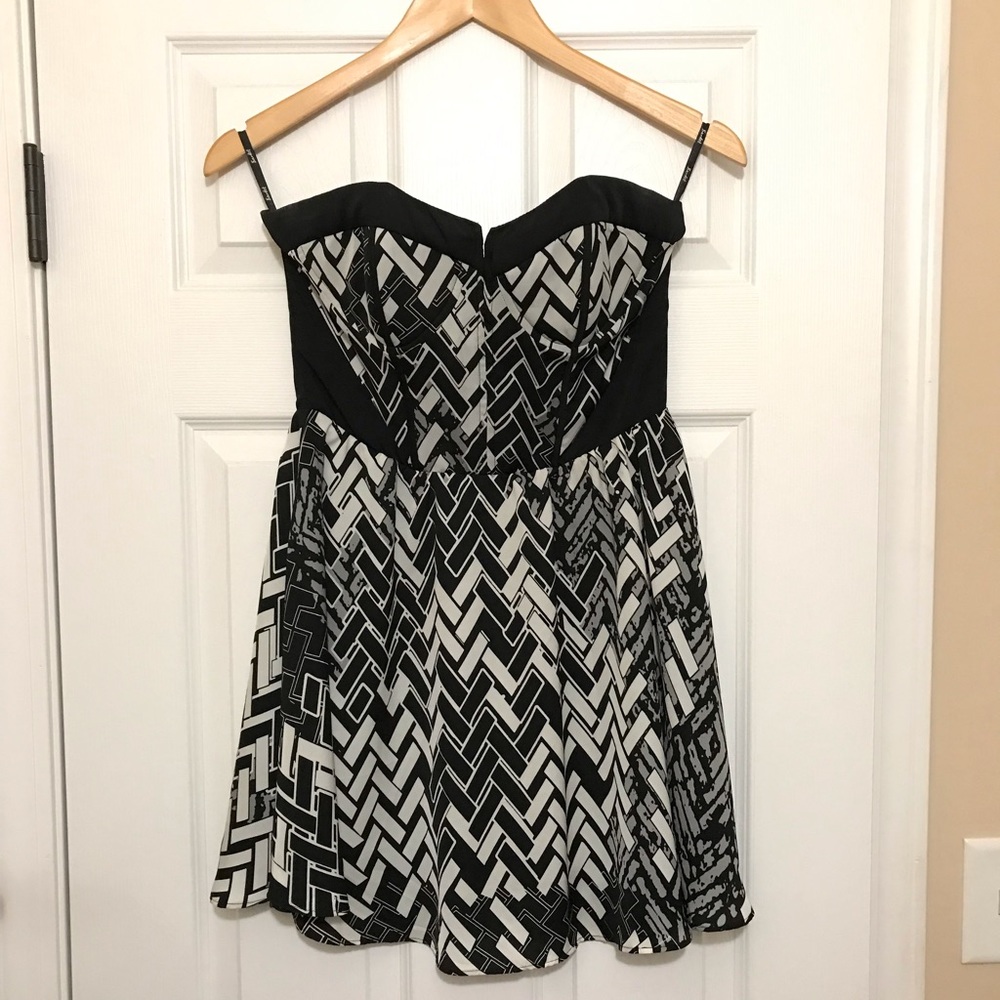 Bardot strapless dress